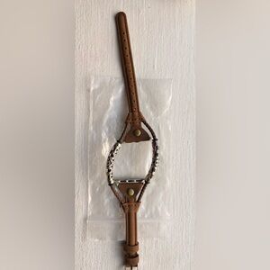 Brown Boho - Brighton inspired Leather Watch Band with Silver Accents